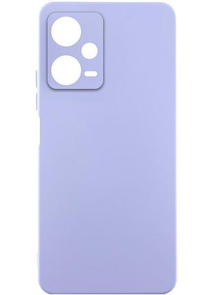 Чохол silicone cover ummi lakshmi full camera (aa) для xiaomi redmi note 12 pro 5g бузковий / dasheen