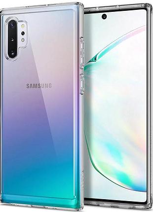 Tpu чехол epic transparent 1,5mm для samsung galaxy note 10 plus бесцветный (прозрачный)