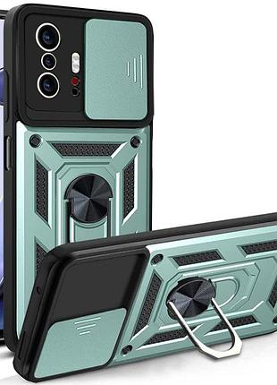 Чохол ummi camshield serge ring для xiaomi 11t / 11t pro зелений / green