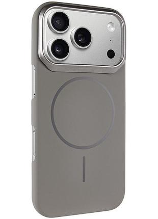 Чехол pc накладка dream с magsafe для iphone 17 pro (айфон 17 про) gray