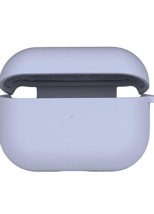 Чехол с микрофиброю silicone case airpods pro 2 lilac