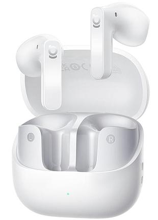 Беспроводные tws наушники baseus bass bs1 adaptive anc (a00101) moon white