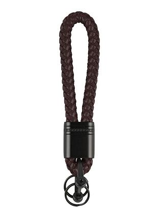 Брелок для ключов leather коричневый