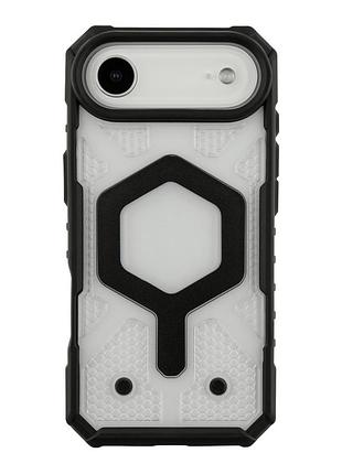 Чехол armorhex tpu pc magnetic case з magsafe для iphone 17 air transparent black