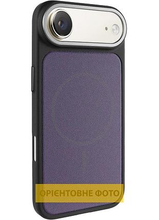 Чехол tpu techwoven hybrid with magsafe для apple iphone 17 air (6.5") black / purple