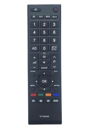 Пульт дистанционного управления для телевизора toshiba ct-90326 инфракрасный lcd/led