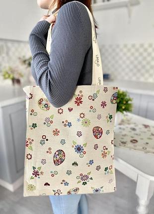 Сумка гобеленова eden274b limaso, 35x40, великодній, без люрексу, 75% поліестер, 22% бавовна, 3% акрил, гобелен