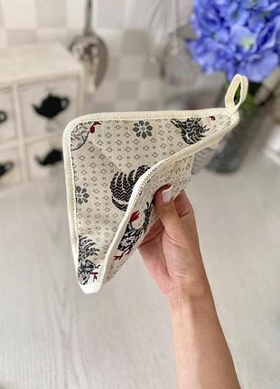 Прихватка кухонна гобеленова eden465b-pk20 limaso, 20x20, квадратна, повсякденний, без люрексу, 75% поліестер, 22% бавовна, 3%