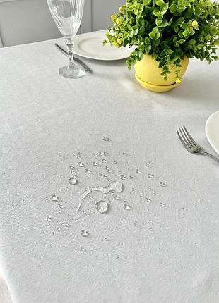 Серветка з водовідштовхуючим покриттям zaira gris, 40x40, квадратна, однотонний, з водовідштовхуючим покриттям, 70% поліестер, 30%