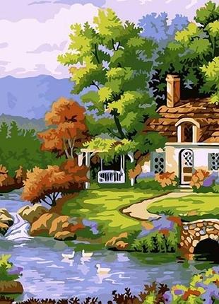 Набор алмазной мозаики colorart 40х50 дом моей мечты sp004