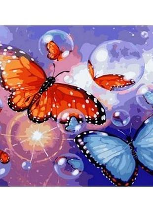 Набір алмазної мозаїки colorart казкові метелики 30x40 st448
