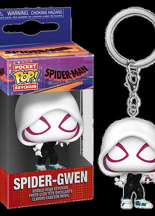 Брелок funko pop spider-gwen гвен стейси spider-man across the spider-verse marvel 5 см