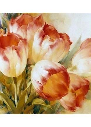 Набір алмазної мозаїки colorart тюльпани 40x50 sp025