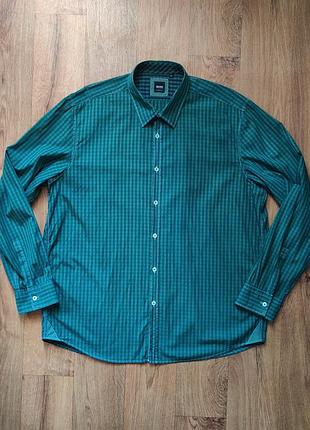 Xl / xxl / hugo boss / shirt / мужская рубашка на лето под красивые шорты