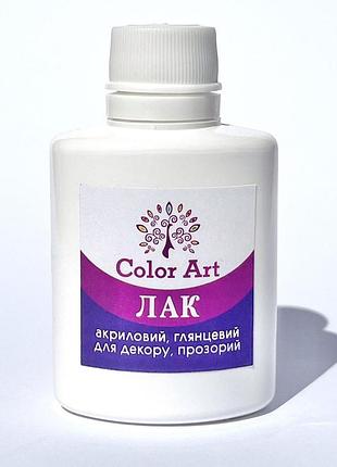 Лак для покрытия алмазной мозаики акриловый глянцевый colorart 20мл