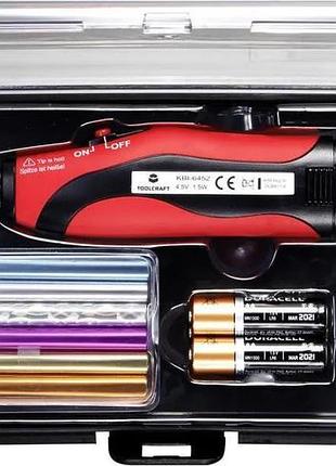 Фольгована терморучка toolcraft 4.5в 1.5вт 0–170°c kbi6452fpp для творчості та декору