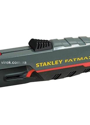 Ніж stanley "fatmax" : l= 150 мм. висувне лезо, трапецевидне, для оздоблювальних робіт