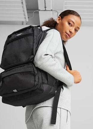 Городской спортивный рюкзак puma пума deck backpack ii 24 л. мужской, женский рюкзак для прогулок, спорта