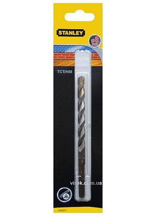 Свердло універсальне stanley : ø= 8 x 134 /73 мм. tct/hm метал, дерево, цегла