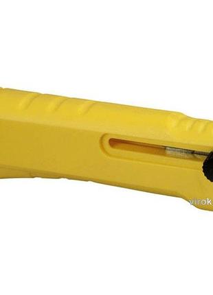 Ніж stanley по пластику і ламінату : висувне лезо, l=145 мм