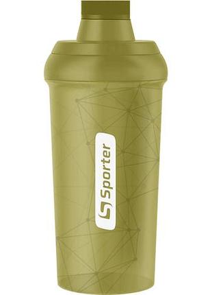 Шейкер sporter shaker bottle 750 ml хаки(59953912)