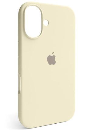 Чехол силиконовый противоударный для iphone 17 защита камеры antique white
