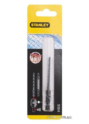 Свердло по металу stanley "super-lock : hss, ø= 3 x 41 мм. хвостик hex 1/4"