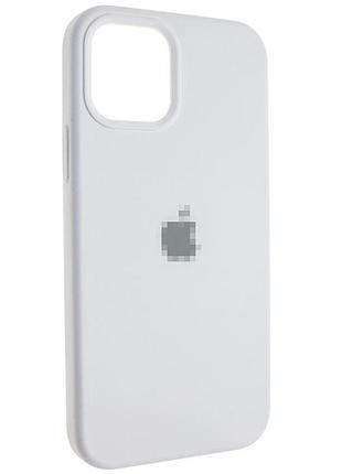 Чехол silicone case для iphone 13 pro белый защитный аксессуар для предотвращения повреждений