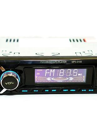 Автомагнитола 1din 50вт bluetooth usb sd aux пульт дистанционного управления mp3 черная