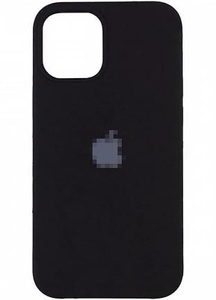 Чохол silicone case для iphone 13 pro чорний захисний аксесуар для надійного захисту телефона