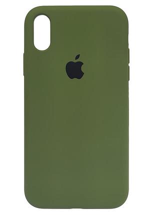 Чехол силиконовый противоударный для iphone x/xs virid цвет no48