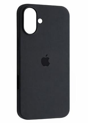 Чохол для iphone 17 liquid silicone протиударний захист камери charcoal gray