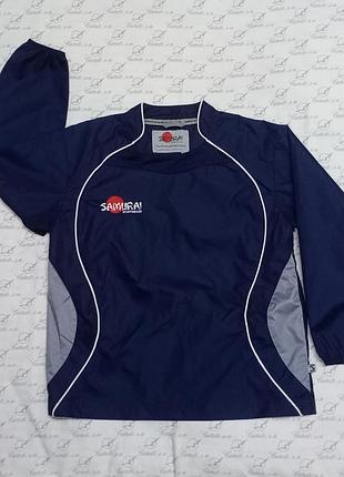 Дитяча спортивна водонепроникна вітровка анорак без капюшону samurai narita smock top