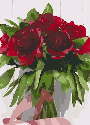 Картина по номерам букет армани ac12124