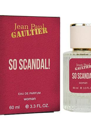 Духи женские jean paul gaultier so scandal ! 60 мл парфюм со скандал !