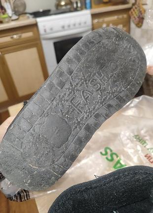 Детские зимние блестящие угги 4