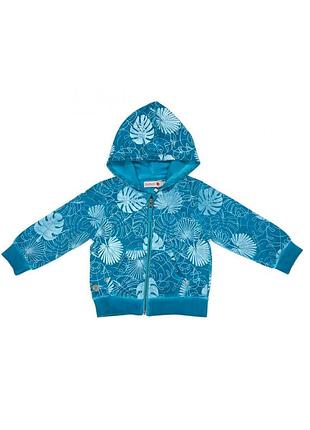323165 кардиган для мальчика boboli бирюзовый 80 см