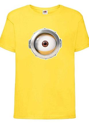 Футболка миньоны (minions 04) желтая, 104-116-128-140-152-164 размер
