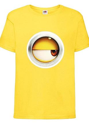 Футболка миньоны (minions 06) желтая, 104-116-128-140-152-164 размер