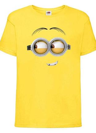 Футболка міньйони (minions 02) жовта, 104-116-128-140-152-164 розмір