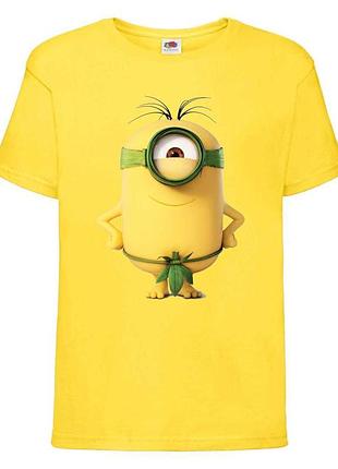 Футболка миньоны (minions 09) желтая, 104-116-128-140-152-164 размер