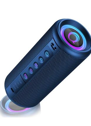 Портативна bluetooth-колонка, 2026 bluetooth 5.4 бездротова колонка з гучним hd стереозвуком 20 вт, 20 годин.