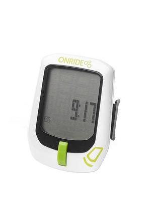 Велокомп'ютер дротовий onride t10 білий