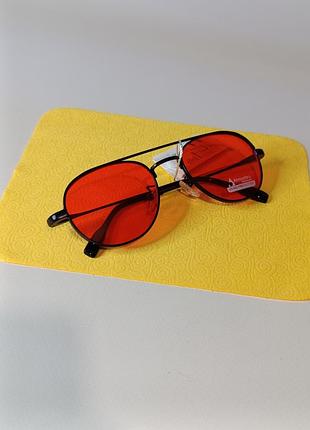 Red and black sunglasses