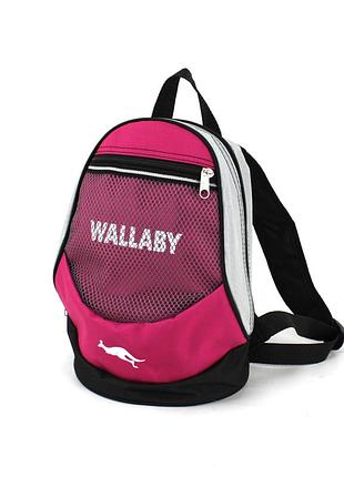 Детский маленький рюкзак wallaby 152 розовый