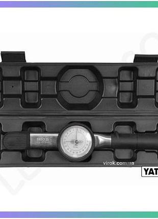 Ключ динамометричний yato yt-07832 квадрат 3/8" момент 3-30 нм стрілковий для автомобільного сервісу