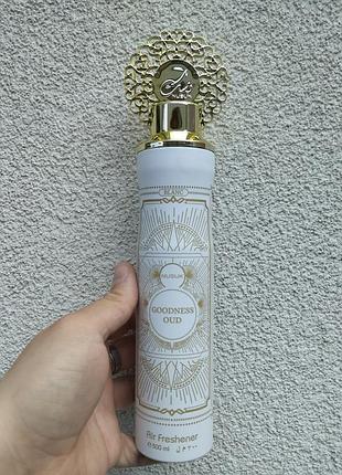 Освежитель nusuk goodness oud blanc 300 мл | уд, белый мускус, цветочный аромат для дома авто