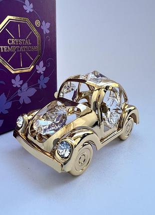 Фігурка з камінням swarovski машина 6,5х4 см 160649