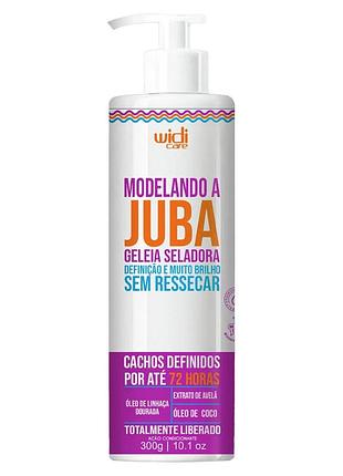 Моделирующий гель-желе для вьющихся волос widi care modelando a juba geléia seladora condicionante, 300 г