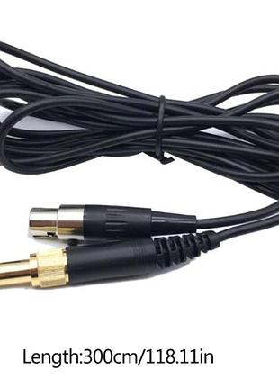 Прямой кабель провод akg k271 k240 mkii k712 k812 pro к702 k361 k371 k182 q701 k141 mkii 181 k361 k371 3 метра